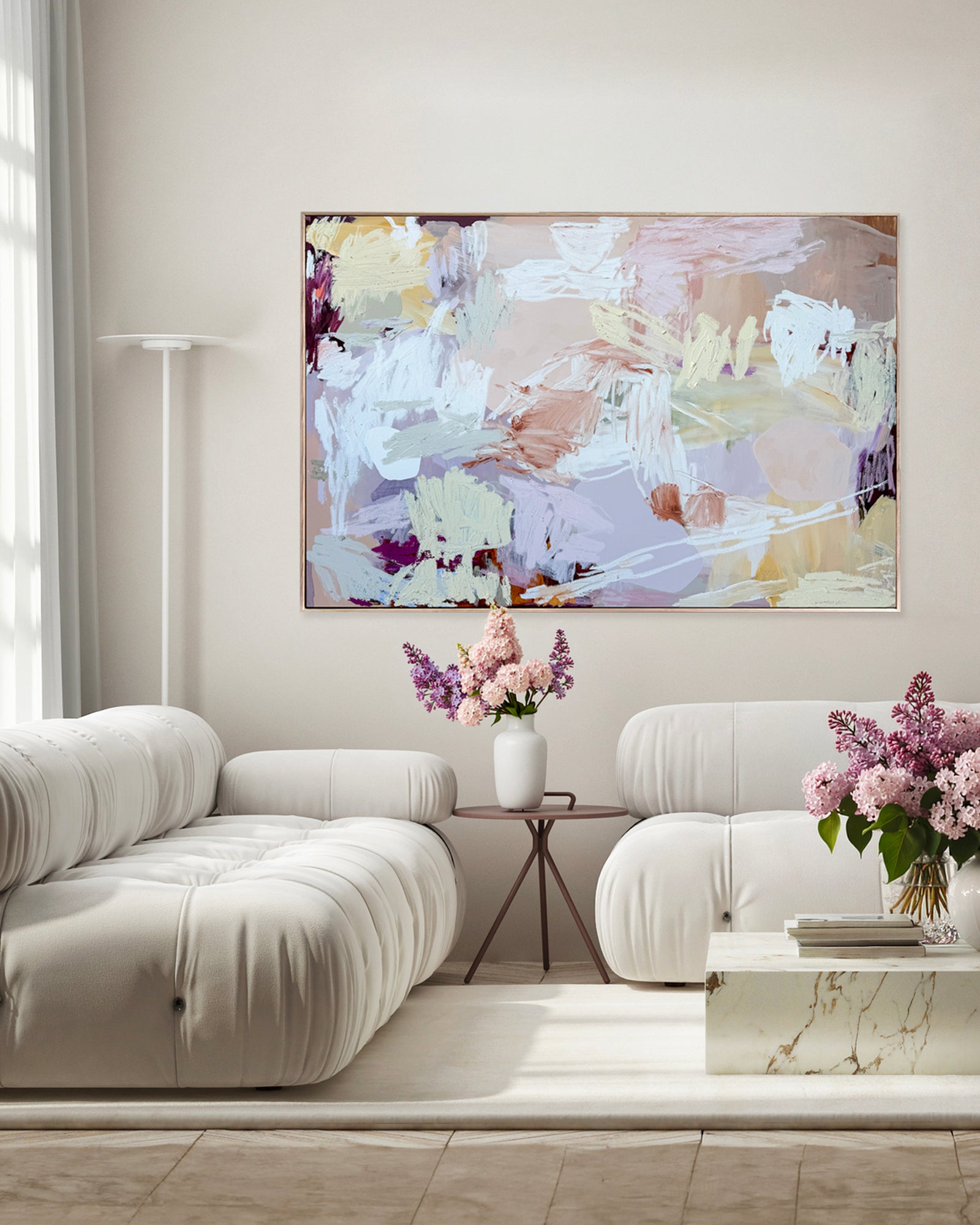 Western Australian artist | large soft painting | modern art | Perth artist