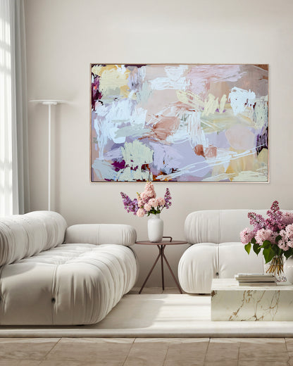 Western Australian artist | large soft painting | modern art | Perth artist