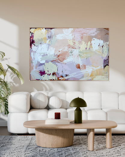 Western Australian artist | large soft painting | modern art | Perth artist