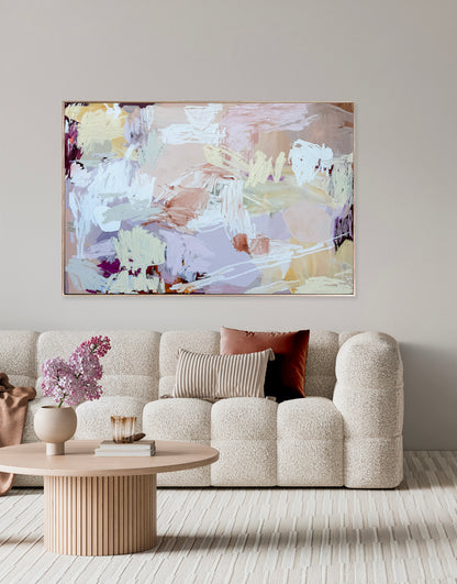 Western Australian artist | large soft painting | modern art | Perth artist