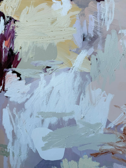 Western Australian artist | large soft painting | modern art | Perth artist