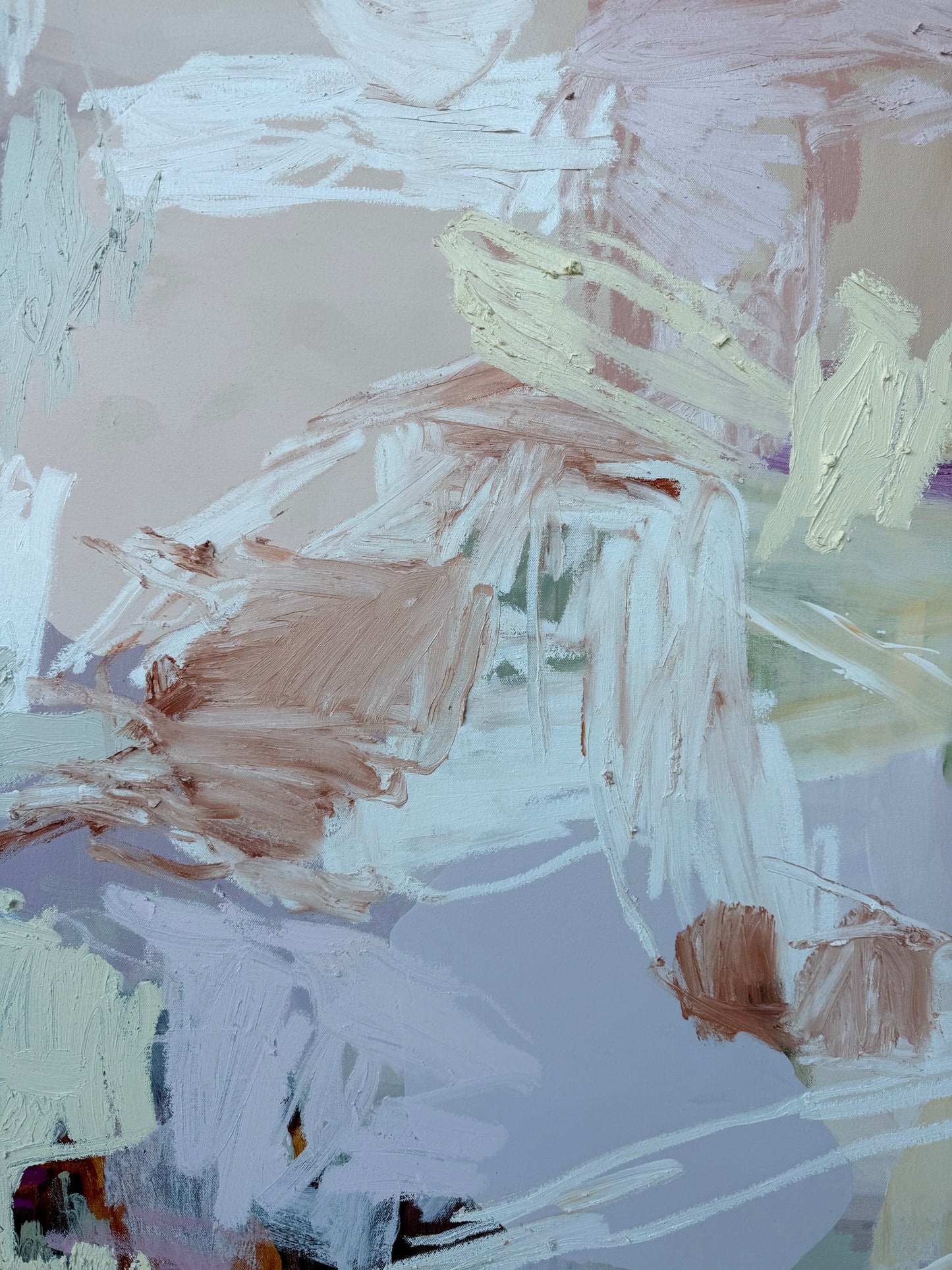 Western Australian artist | large soft painting | modern art | Perth artist