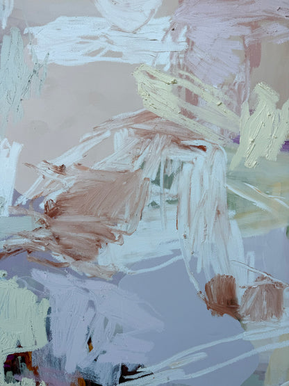 Western Australian artist | large soft painting | modern art | Perth artist