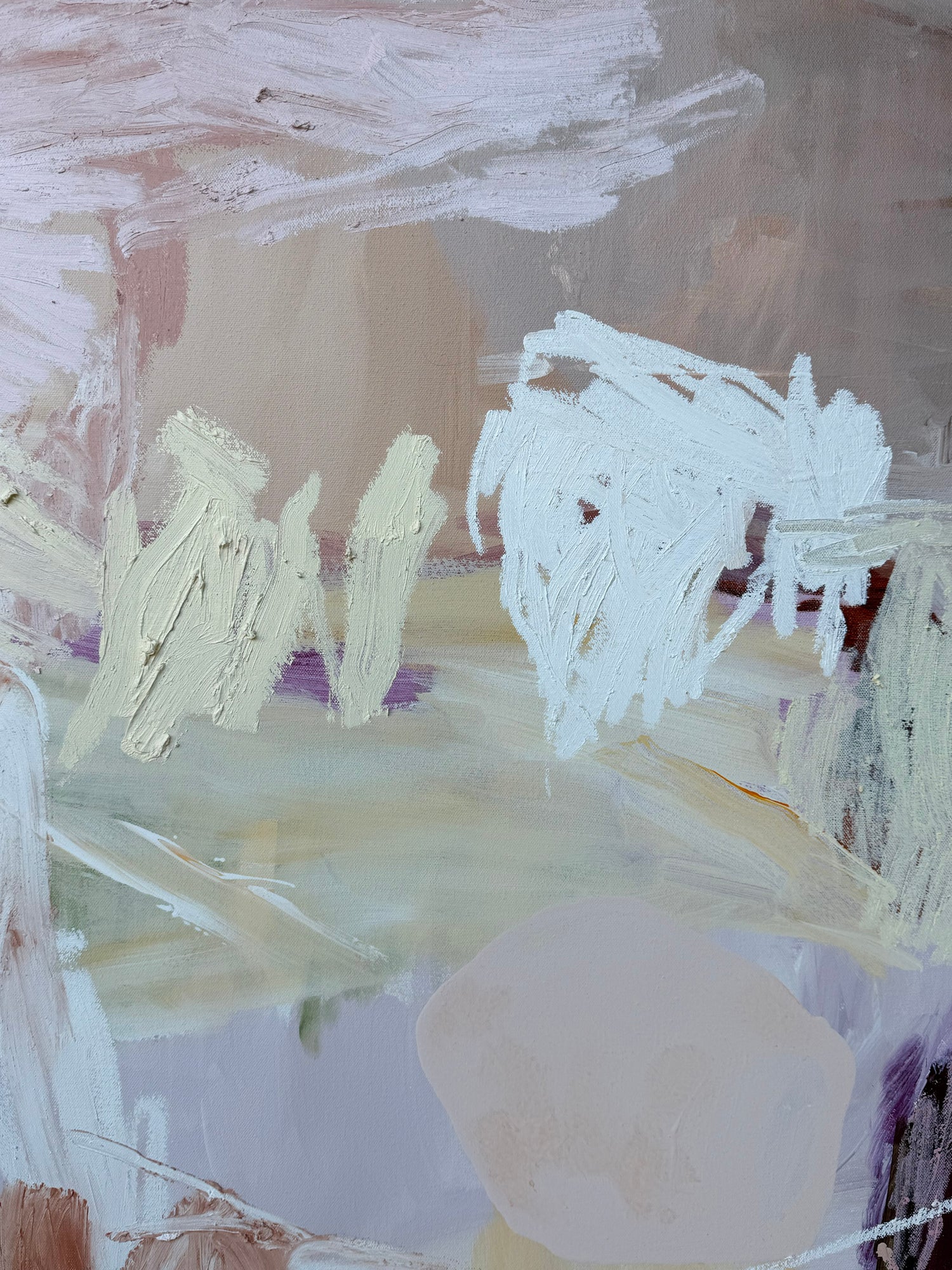 Western Australian artist | large soft painting | modern art | Perth artist