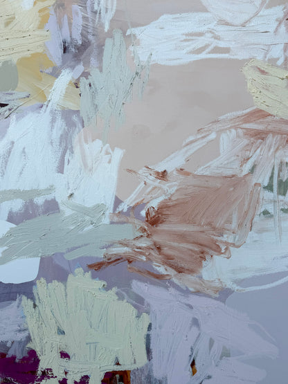 Western Australian artist | large soft painting | modern art | Perth artist