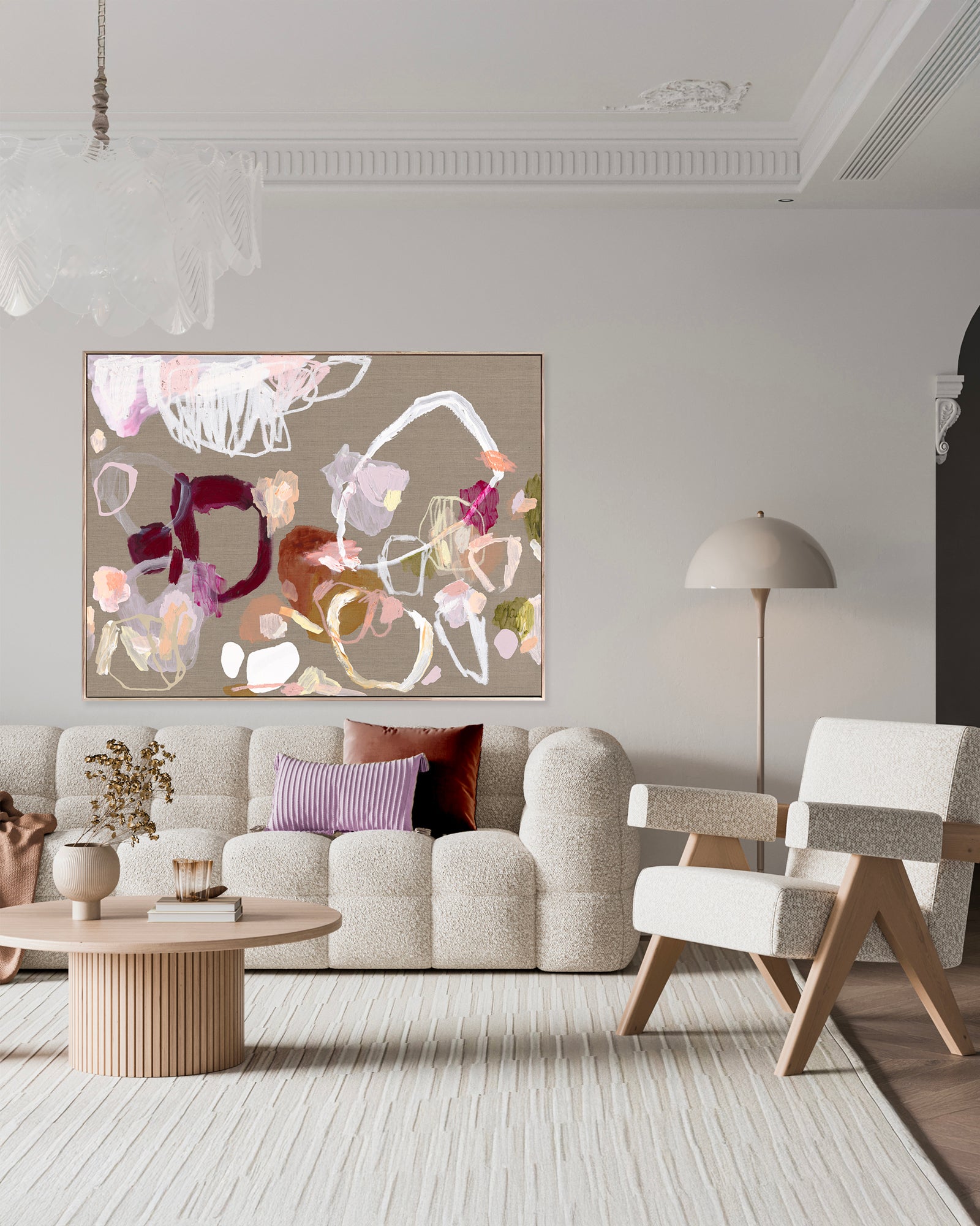 Australian abstract artist | large colourful print | modern art | Perth artist