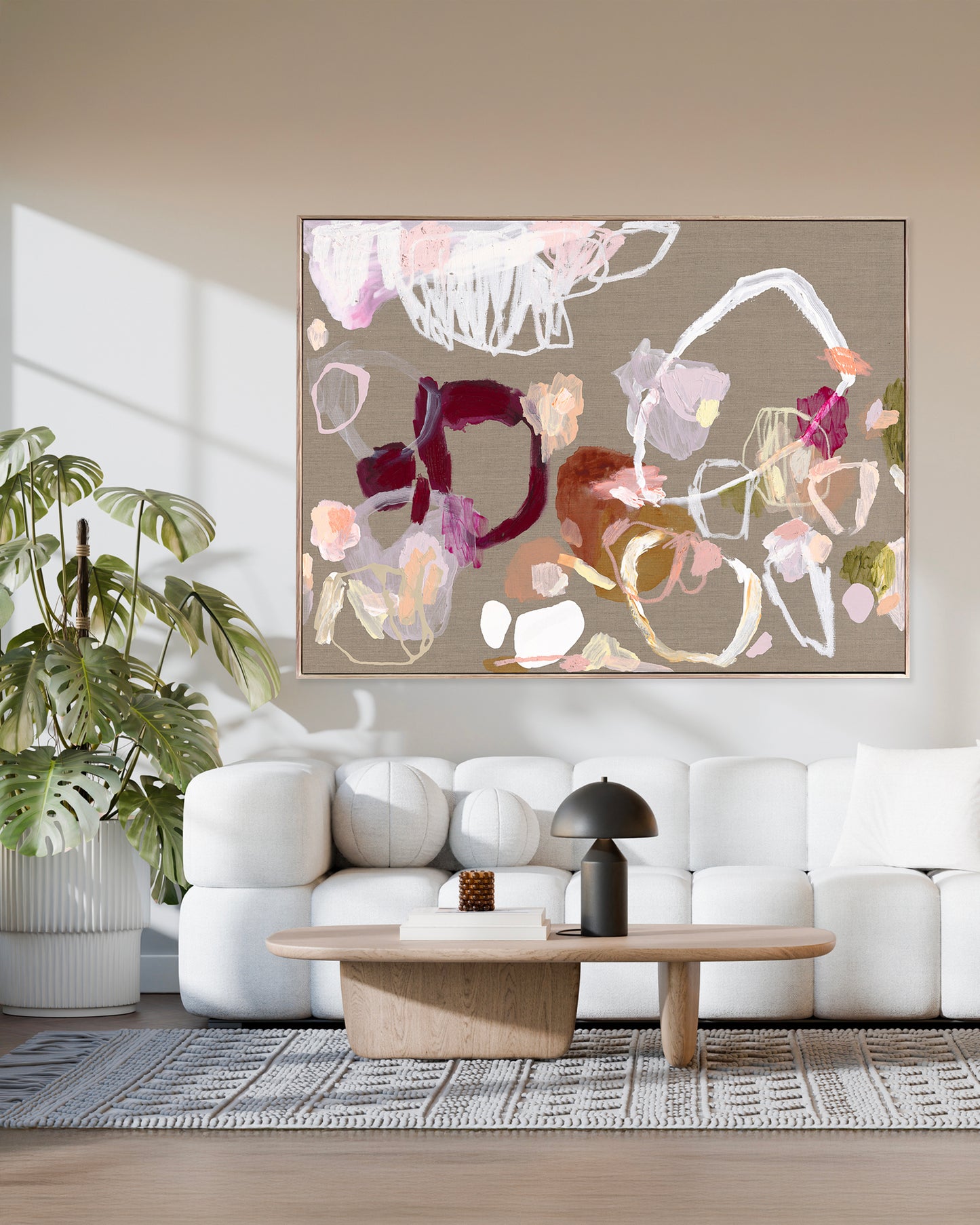 Australian abstract artist | large colourful print | modern art | Perth artist