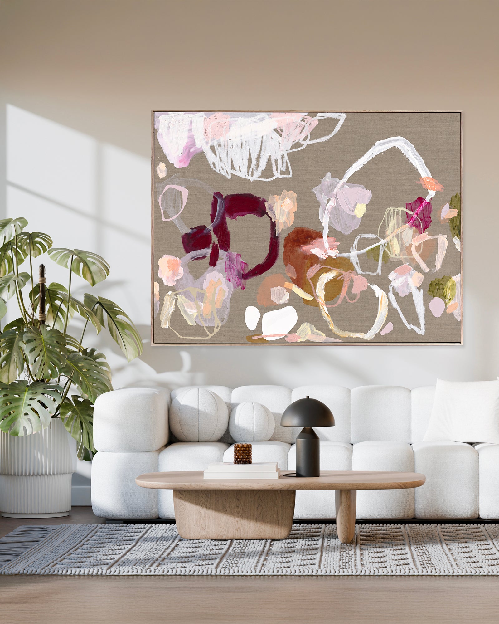 Australian abstract artist | large colourful print | modern art | Perth artist