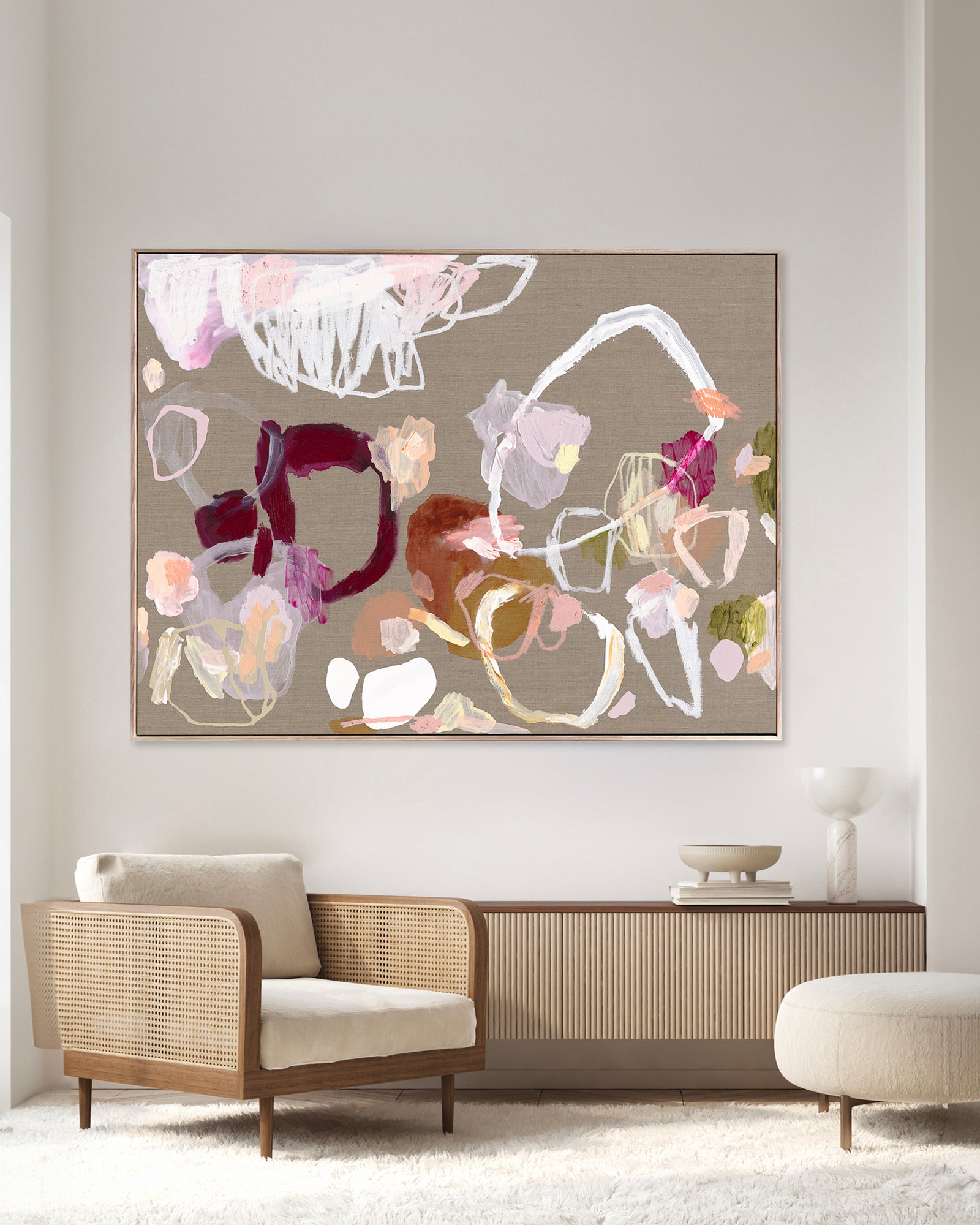 Australian abstract artist | large colourful print | modern art | Perth artist