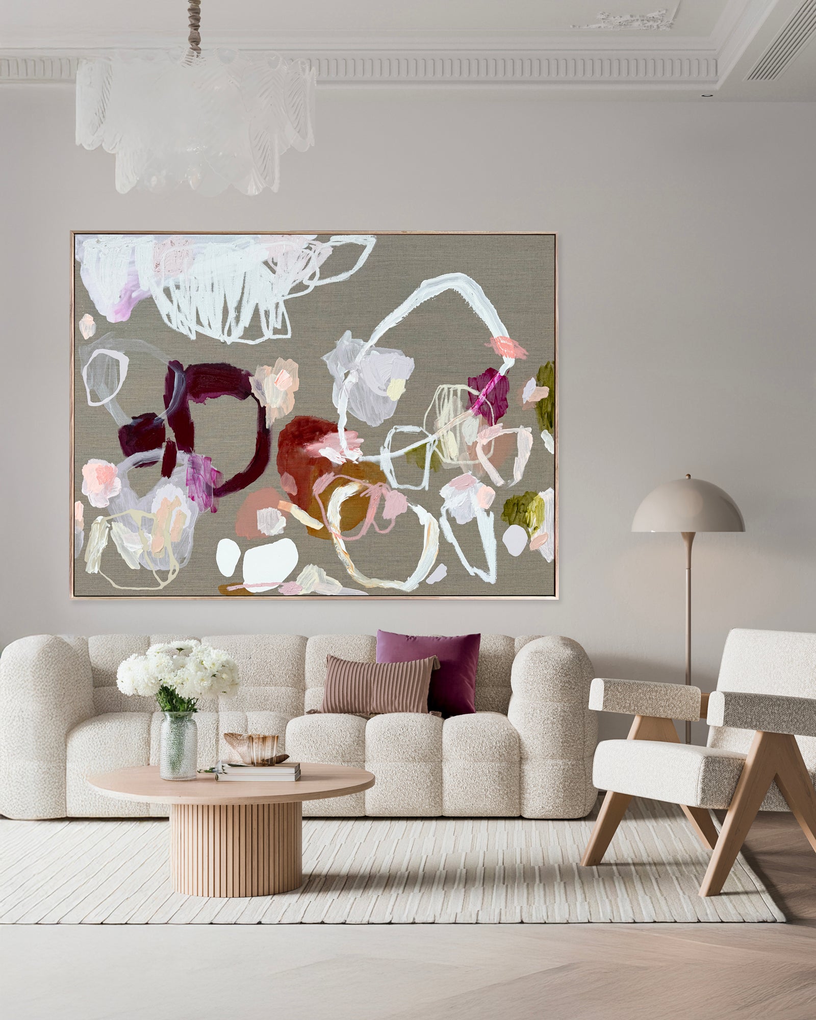Australian abstract artist | large colourful print | modern art | Perth artist