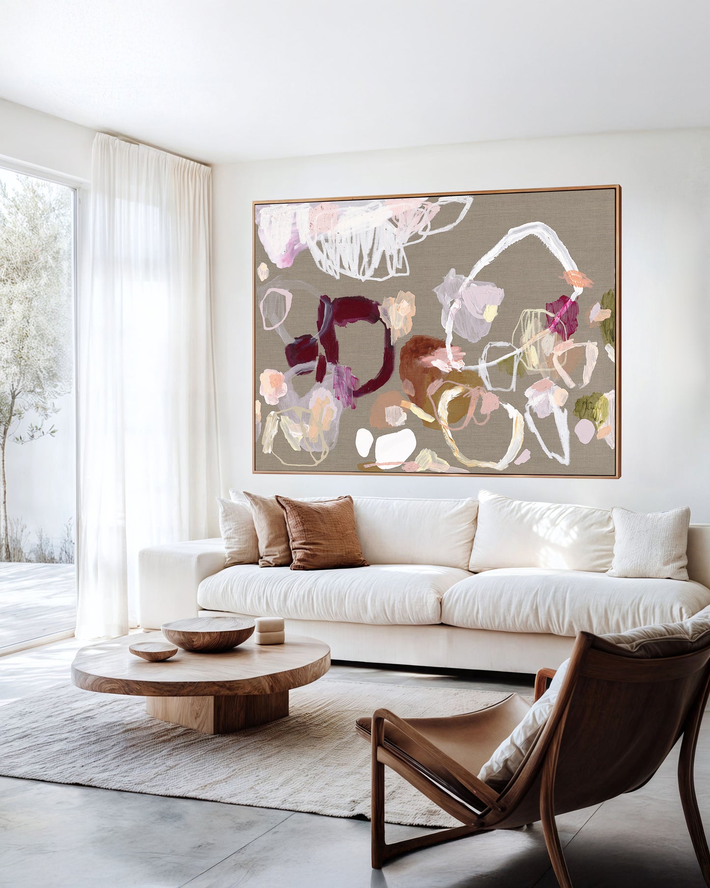 Australian abstract artist | large colourful print | modern art | Perth artist
