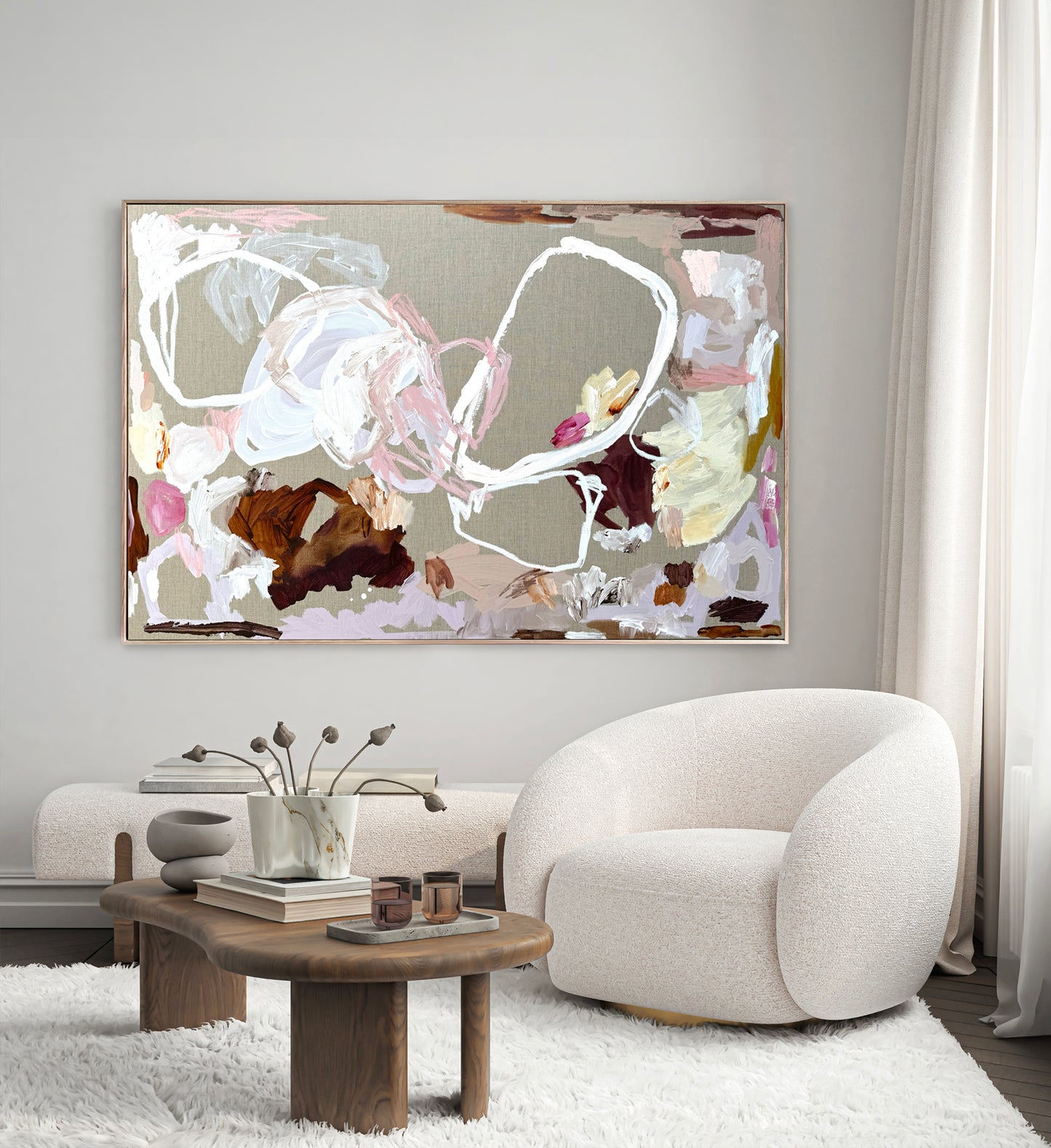 Contemporary abstract artist | Buy painting perth | Rebecca Koerting | Australian artist