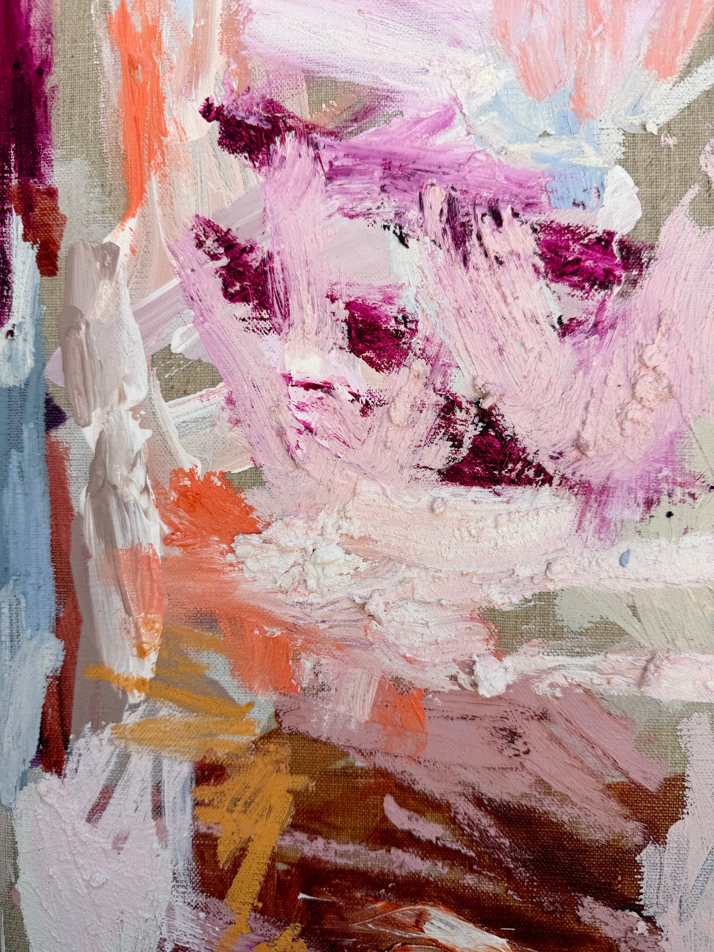 Australian abstract artist | mini abstract painting | modern art | Perth artist