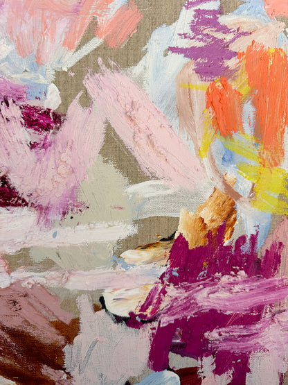 Australian abstract artist | mini abstract painting | modern art | Perth artist