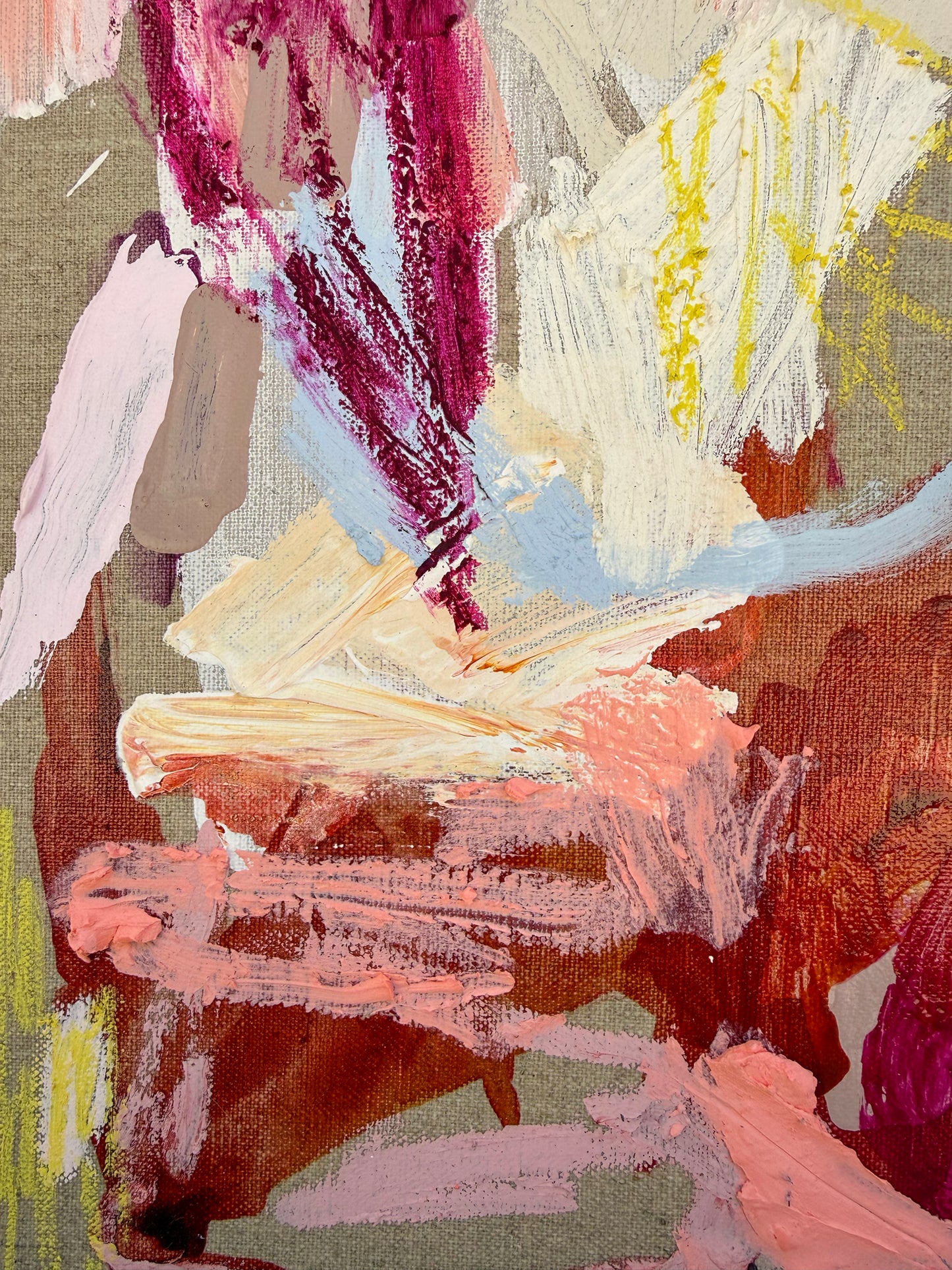 Australian abstract artist | mini abstract painting | modern art | Perth artist
