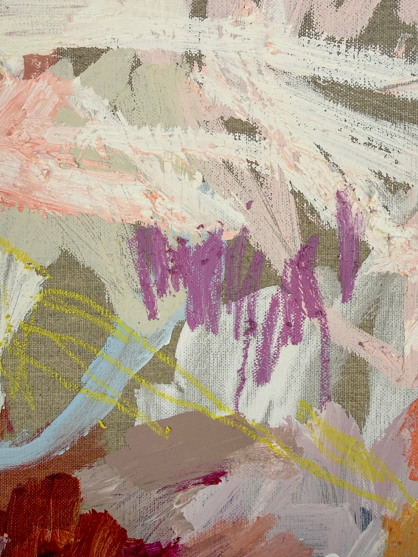 Australian abstract artist | mini abstract painting | modern art | Perth artist
