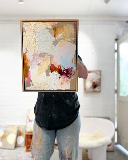 Australian abstract artist | mini abstract painting | modern art | Perth artist