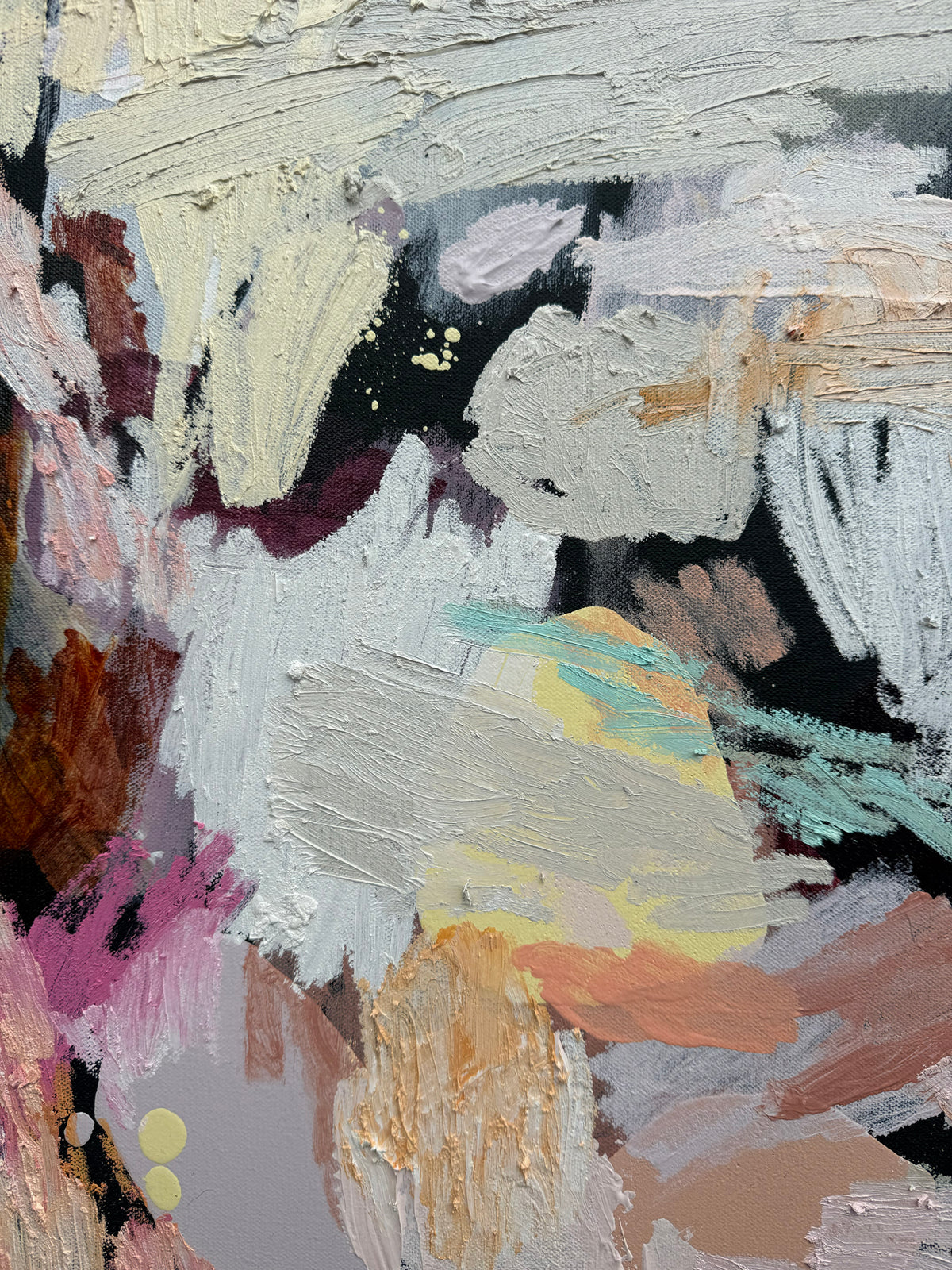 Australian abstract artist | mini abstract painting | modern art | Perth artist