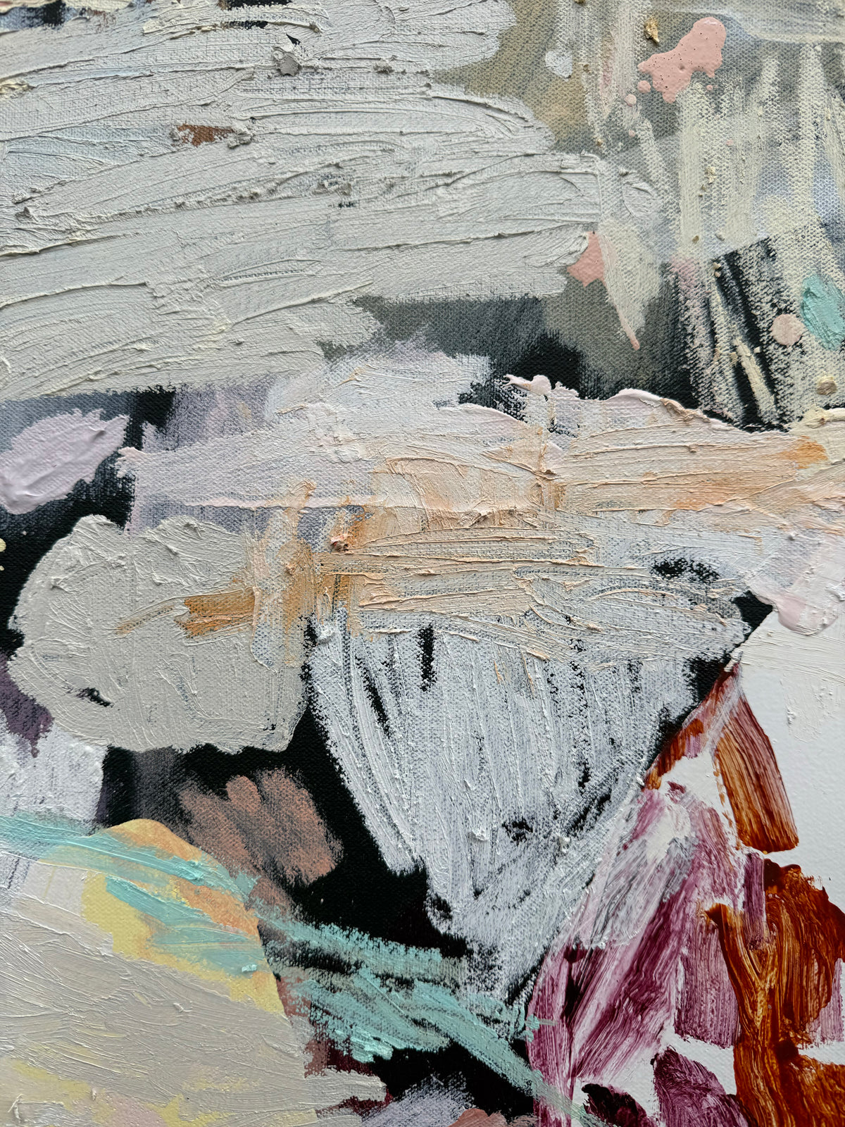 Australian abstract artist | mini abstract painting | modern art | Perth artist