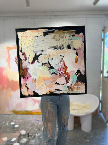 Australian abstract artist | mini abstract painting | modern art | Perth artist