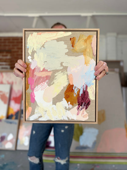 Australian abstract artist | mini abstract painting | modern art | Perth artist