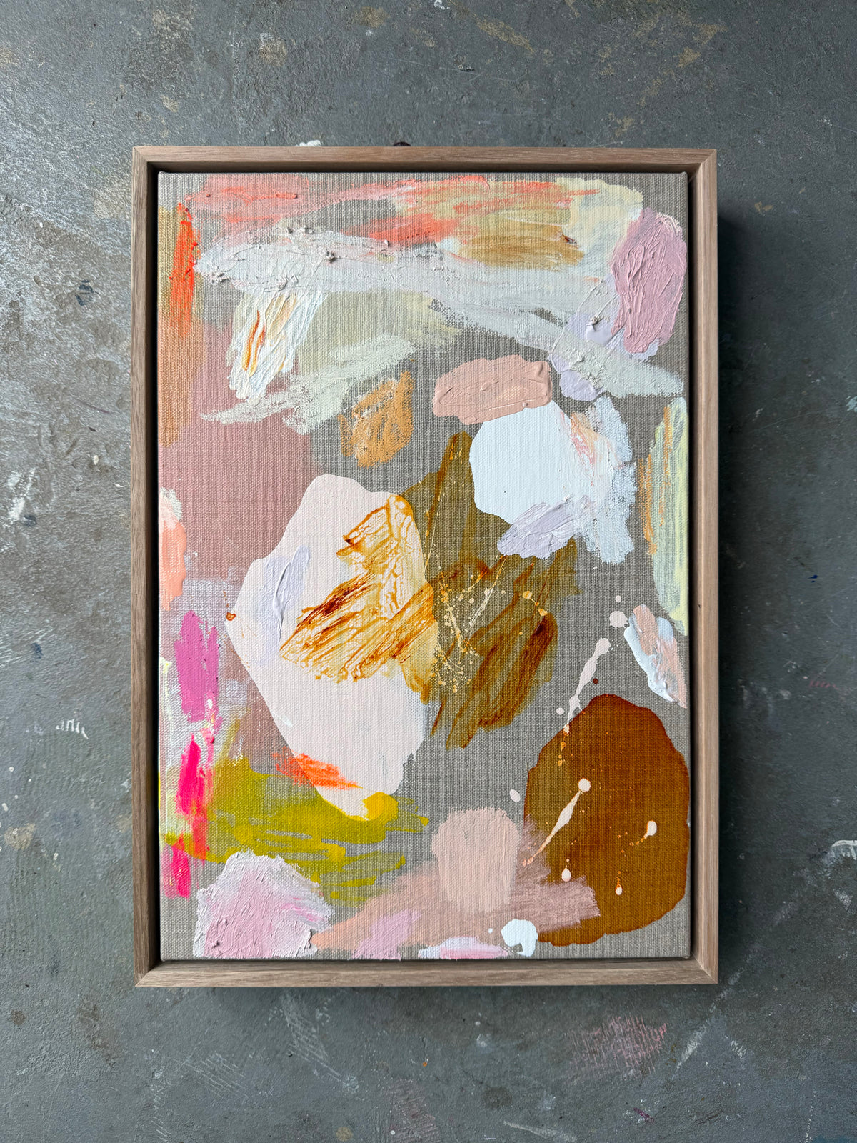 Australian abstract artist | mini abstract painting | modern art | Perth artist