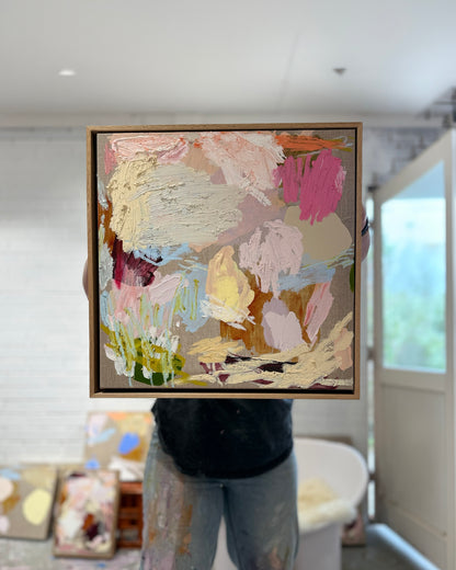 Australian abstract artist | mini abstract painting | modern art | Perth artist