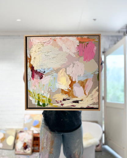 Australian abstract artist | mini abstract painting | modern art | Perth artist