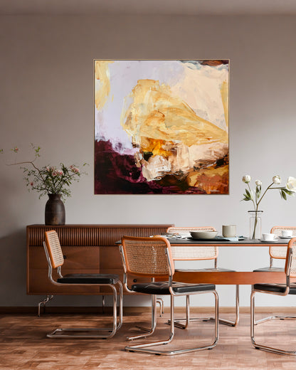 Western Australian artist | large colourful painting | modern art | Perth artist