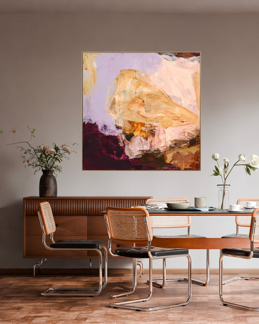 Australian abstract artist | large colourful print | modern art | Perth artist