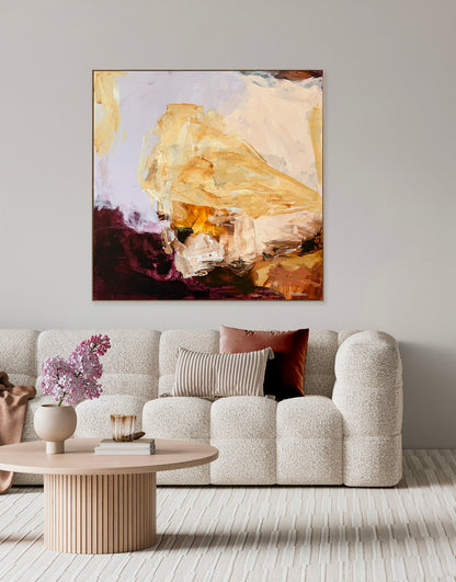 Western Australian artist | large colourful painting | modern art | Perth artist