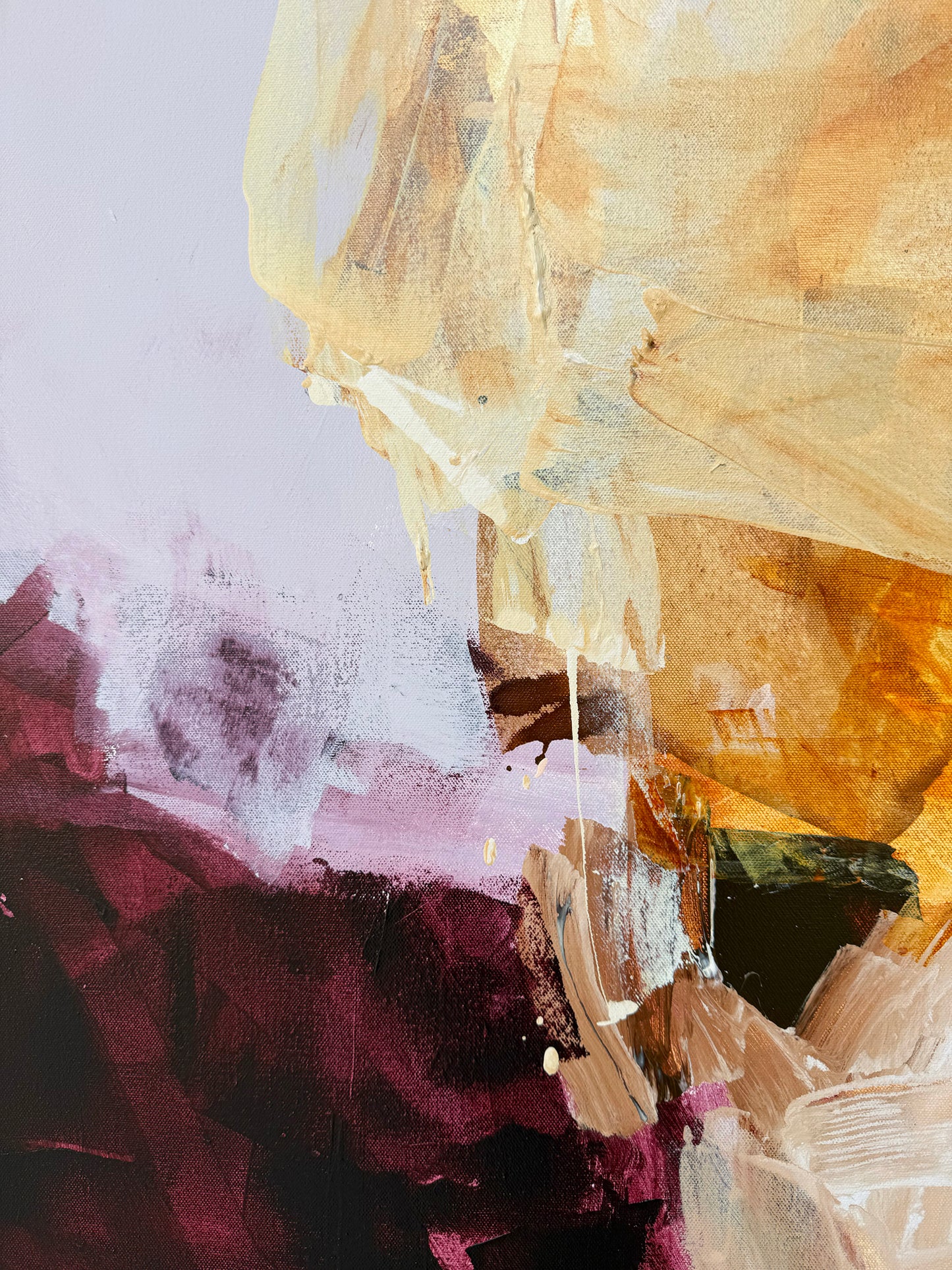 Western Australian artist | large colourful painting | modern art | Perth artist