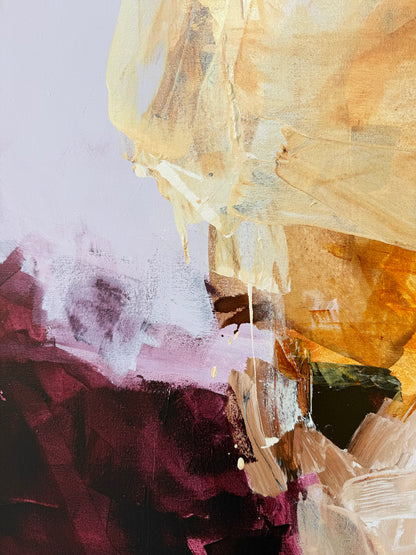 Western Australian artist | large colourful painting | modern art | Perth artist