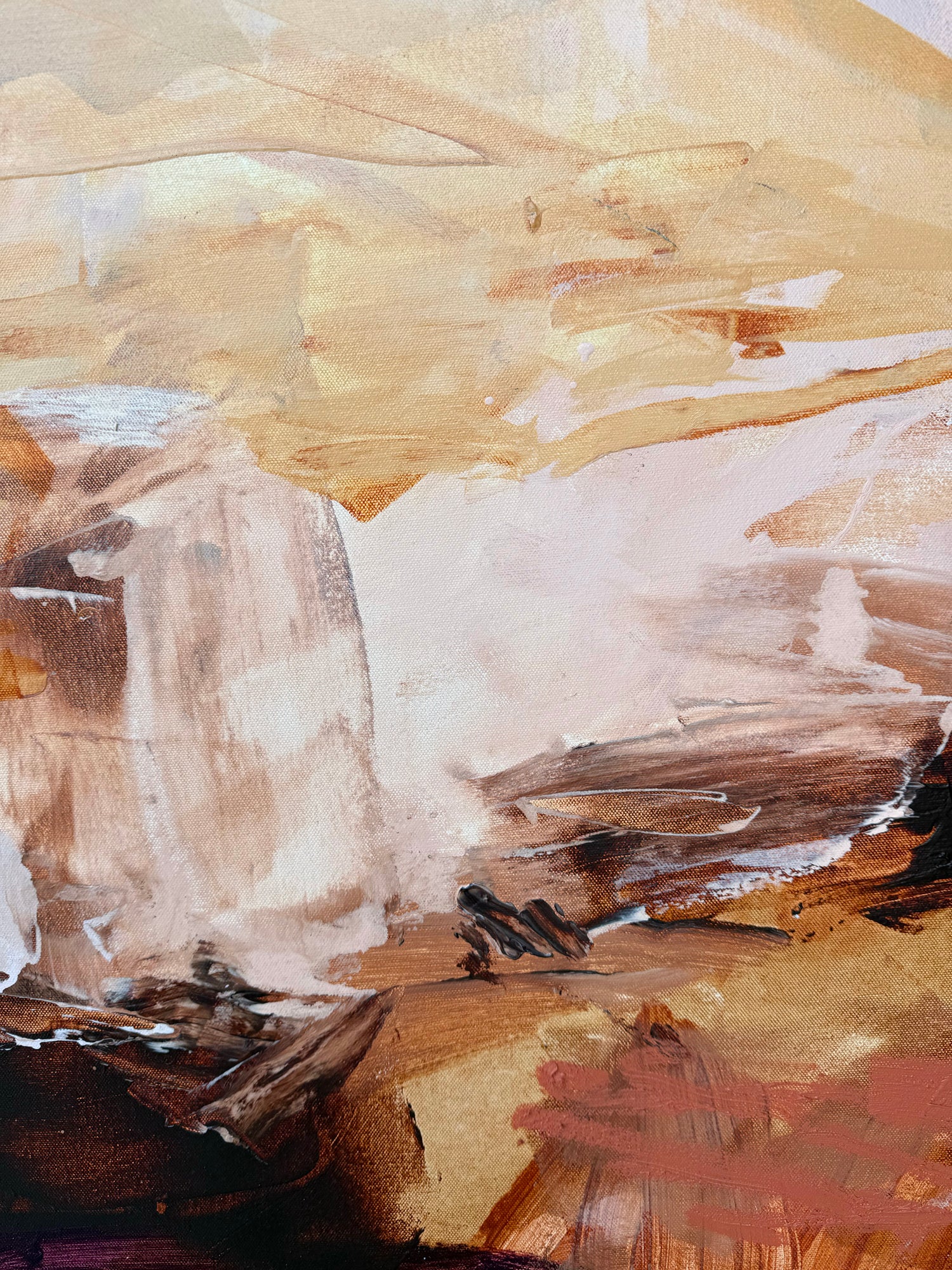 Western Australian artist | large colourful painting | modern art | Perth artist