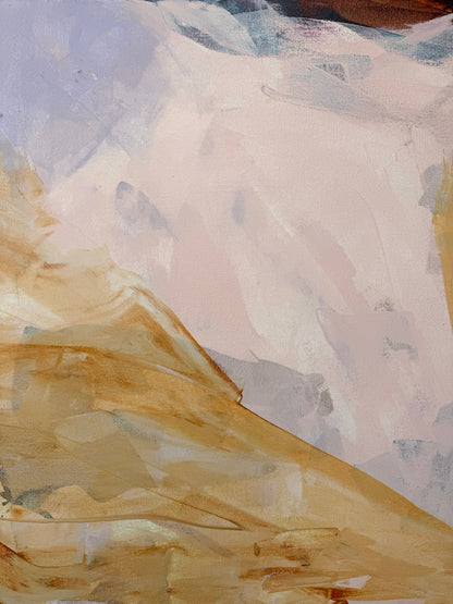 Western Australian artist | large colourful painting | modern art | Perth artist
