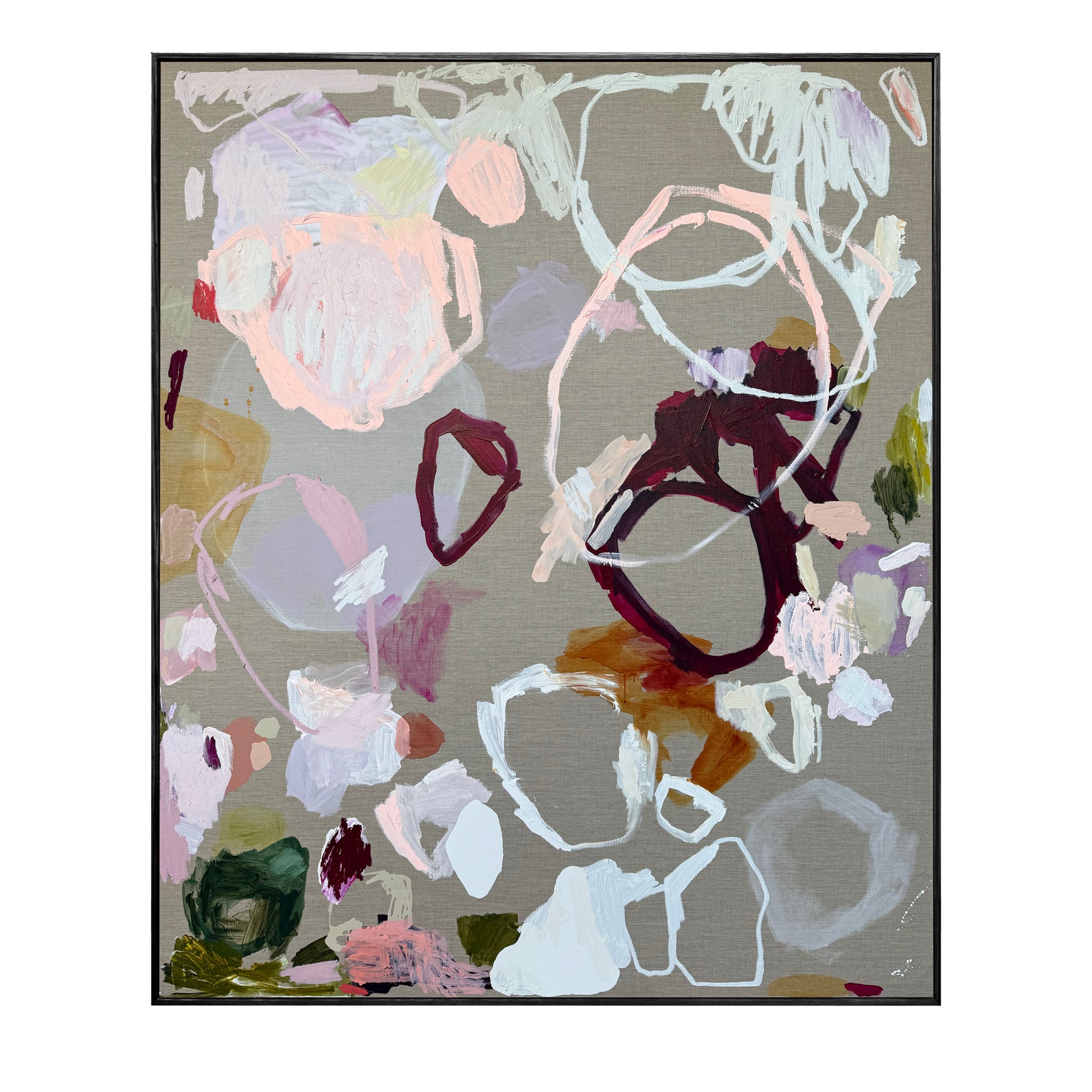 Western Australian artist | large colourful painting | modern art | Perth artist