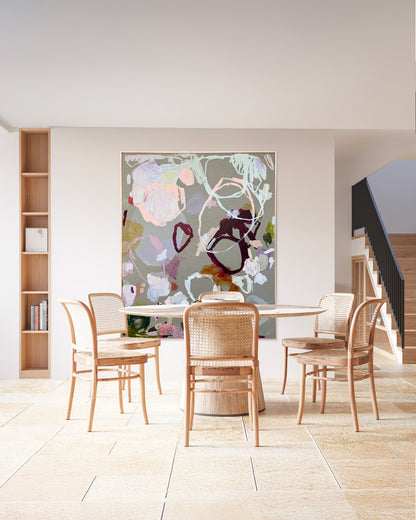 Western Australian artist | large colourful painting | modern art | Perth artist