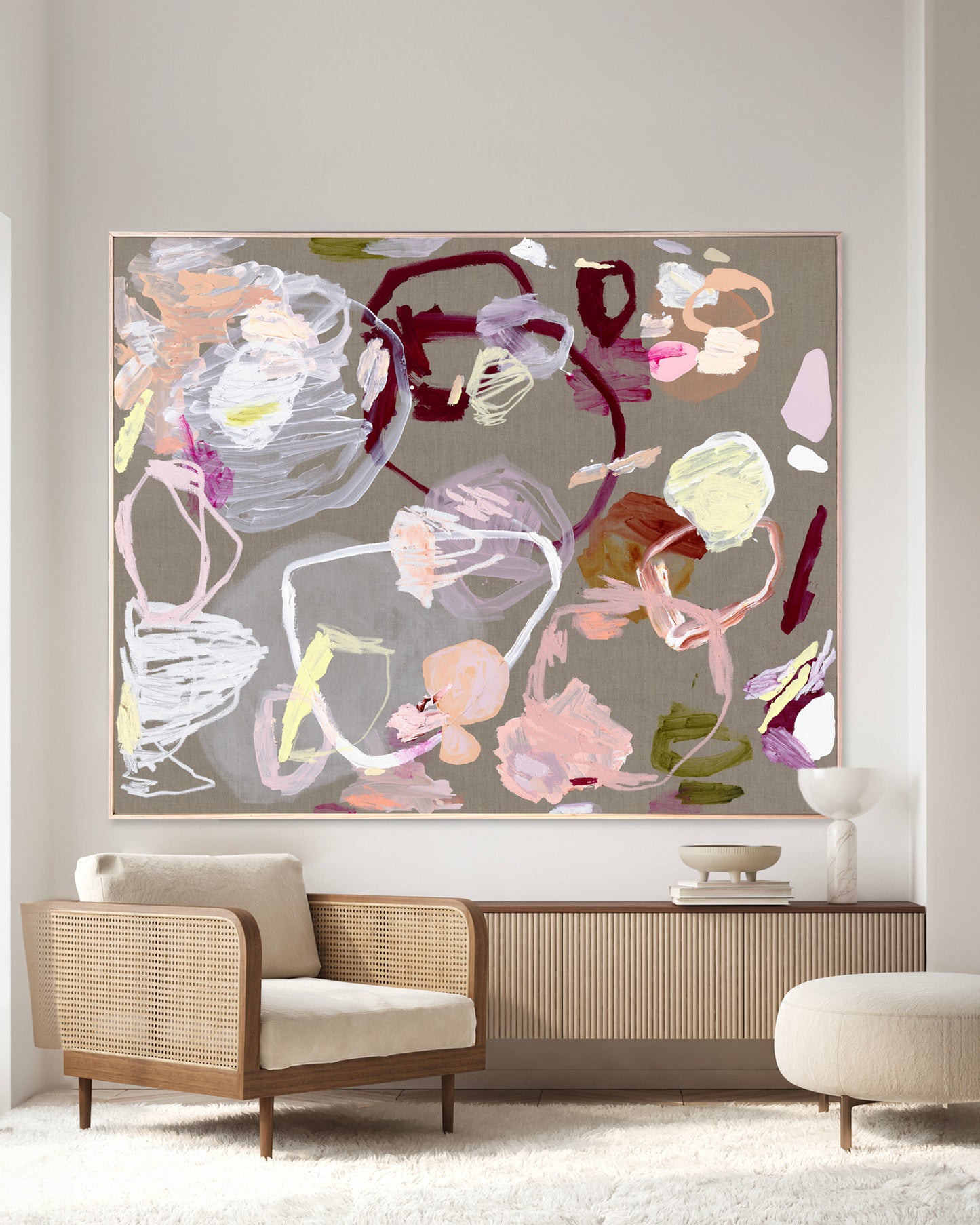 Australian abstract artist | large colourful print | modern art | Perth artist