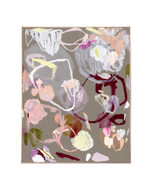 Australian abstract artist | large colourful print | modern art | Perth artist