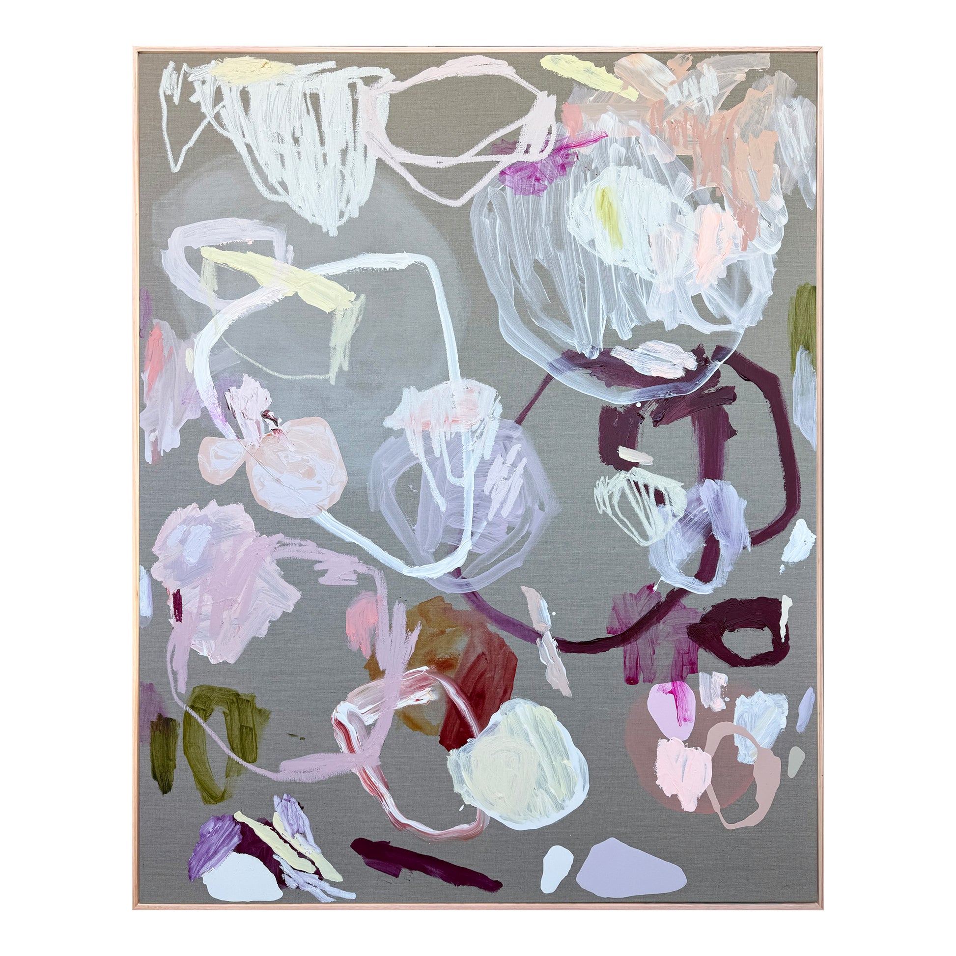 Western Australian artist | large colourful painting | modern art | Perth artist