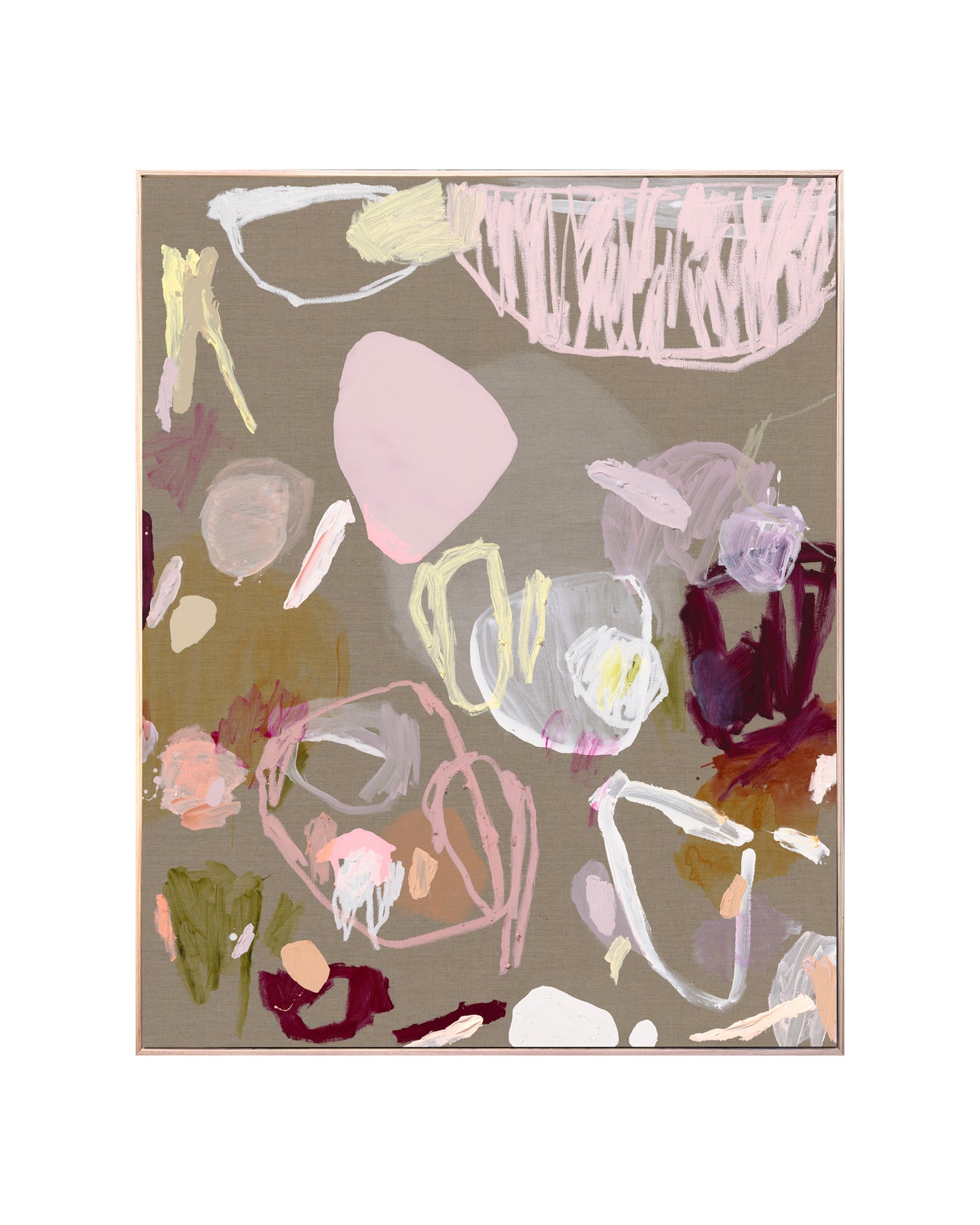 Australian abstract artist | large colourful print | modern art | Perth artist