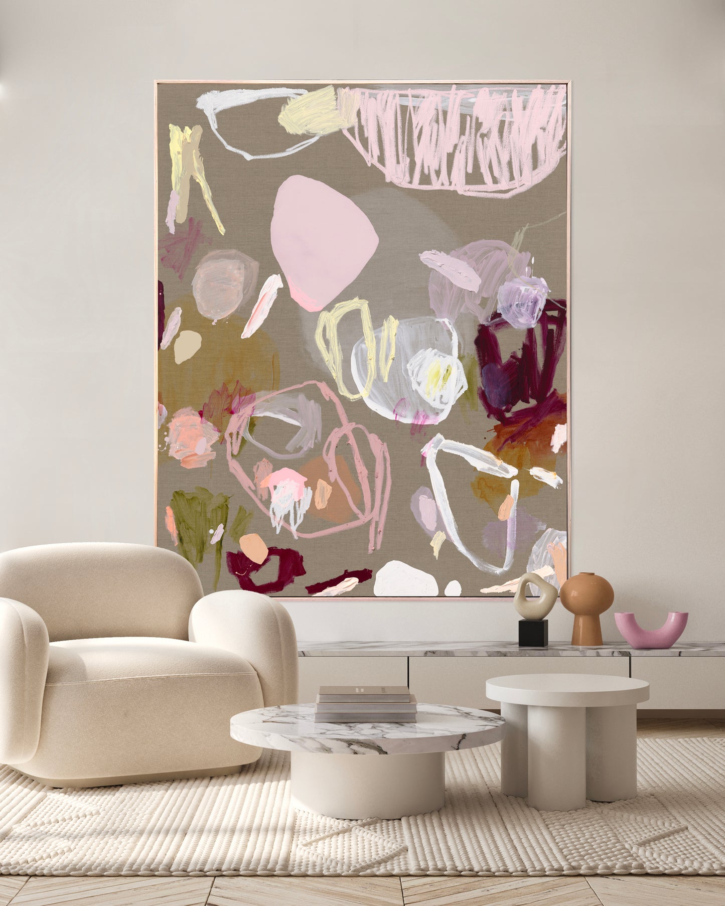 Australian abstract artist | large colourful print | modern art | Perth artist