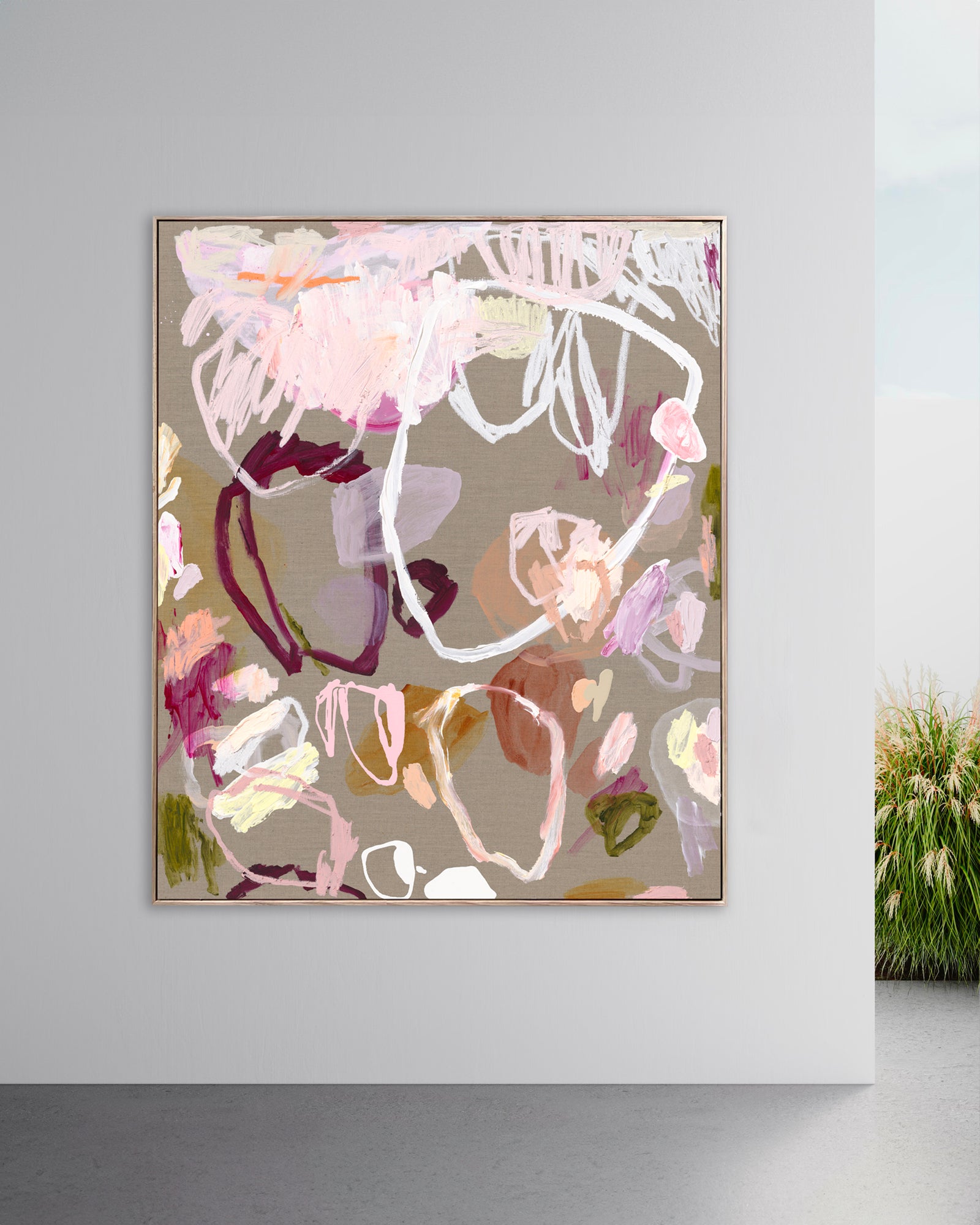 Australian abstract artist | large colourful print | modern art | Perth artist
