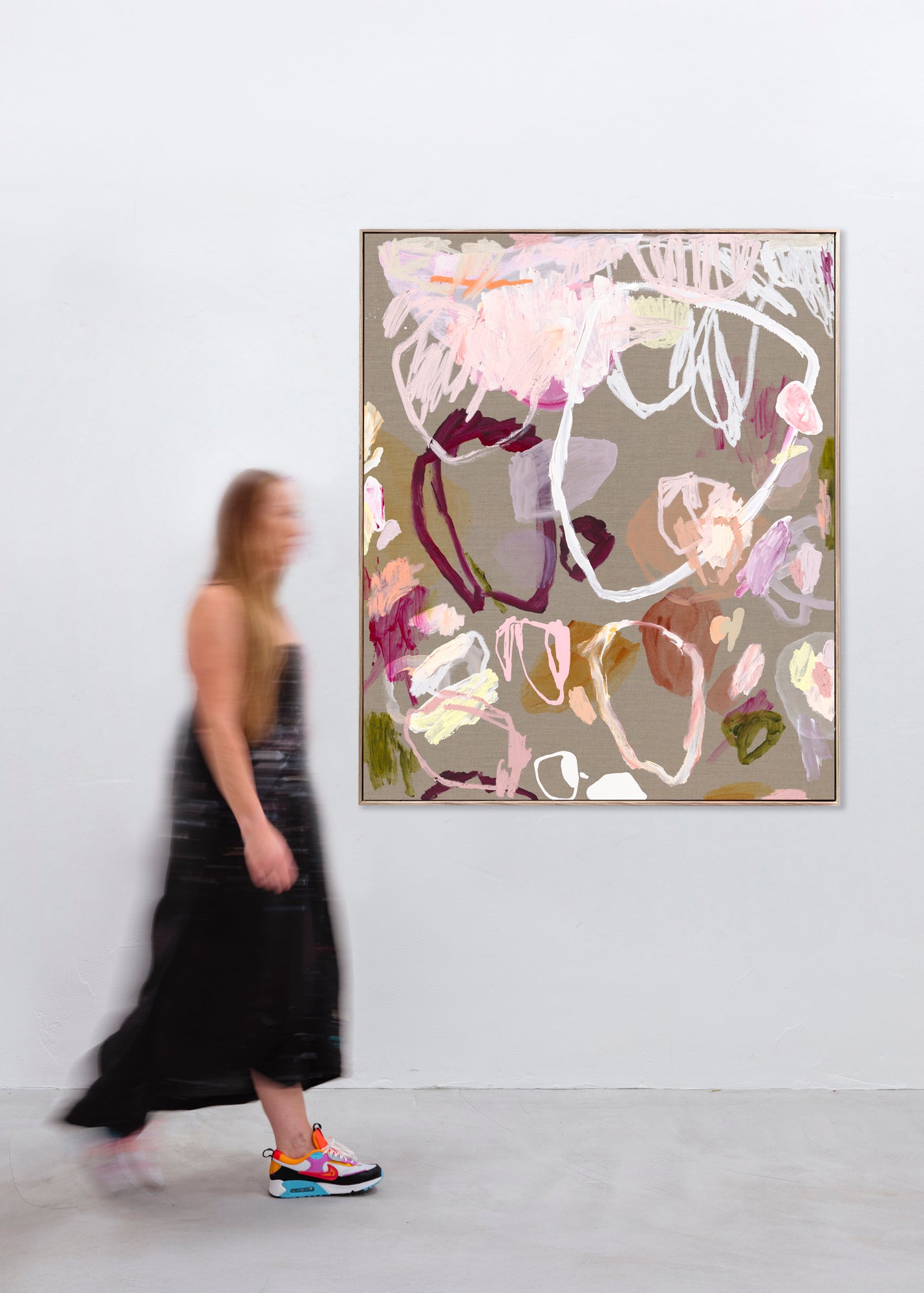 Australian abstract artist | large colourful print | modern art | Perth artist