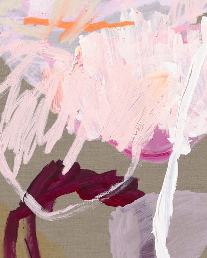 Australian abstract artist | large colourful painting | modern art | Perth artist