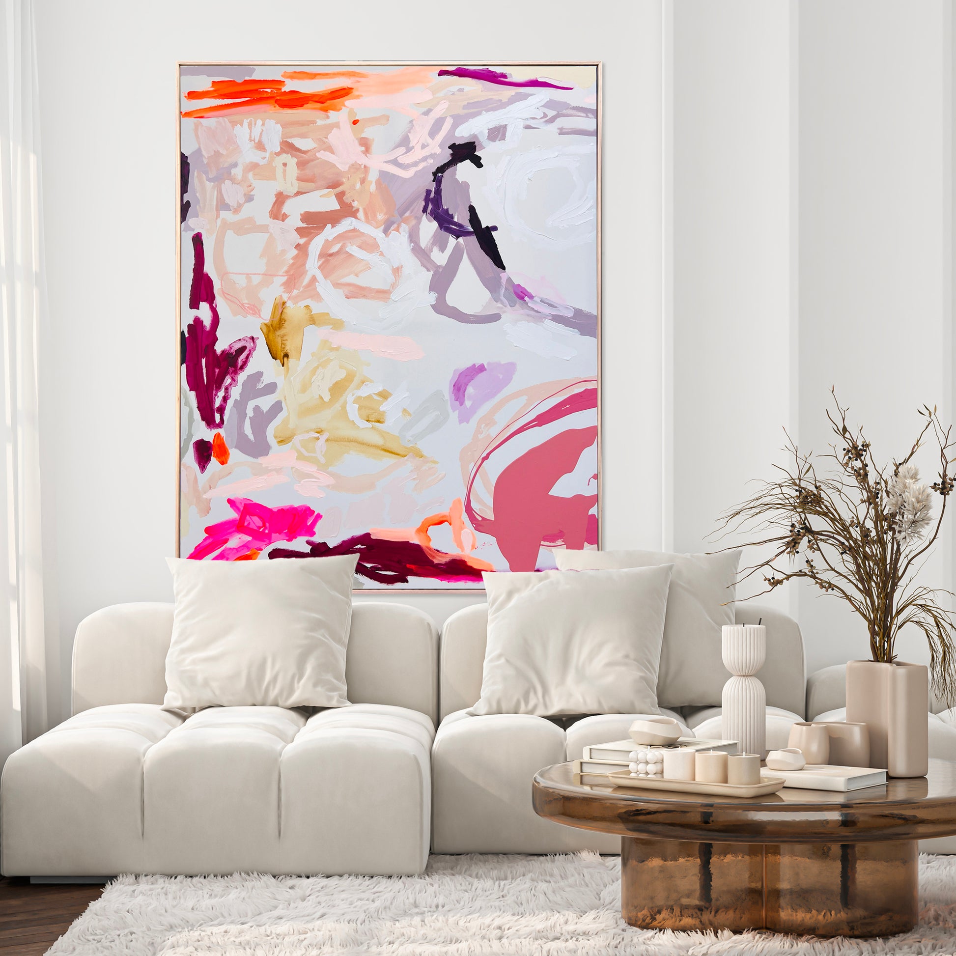 Contemporary abstract artist | Buy painting perth | Rebecca Koerting | Australian artist