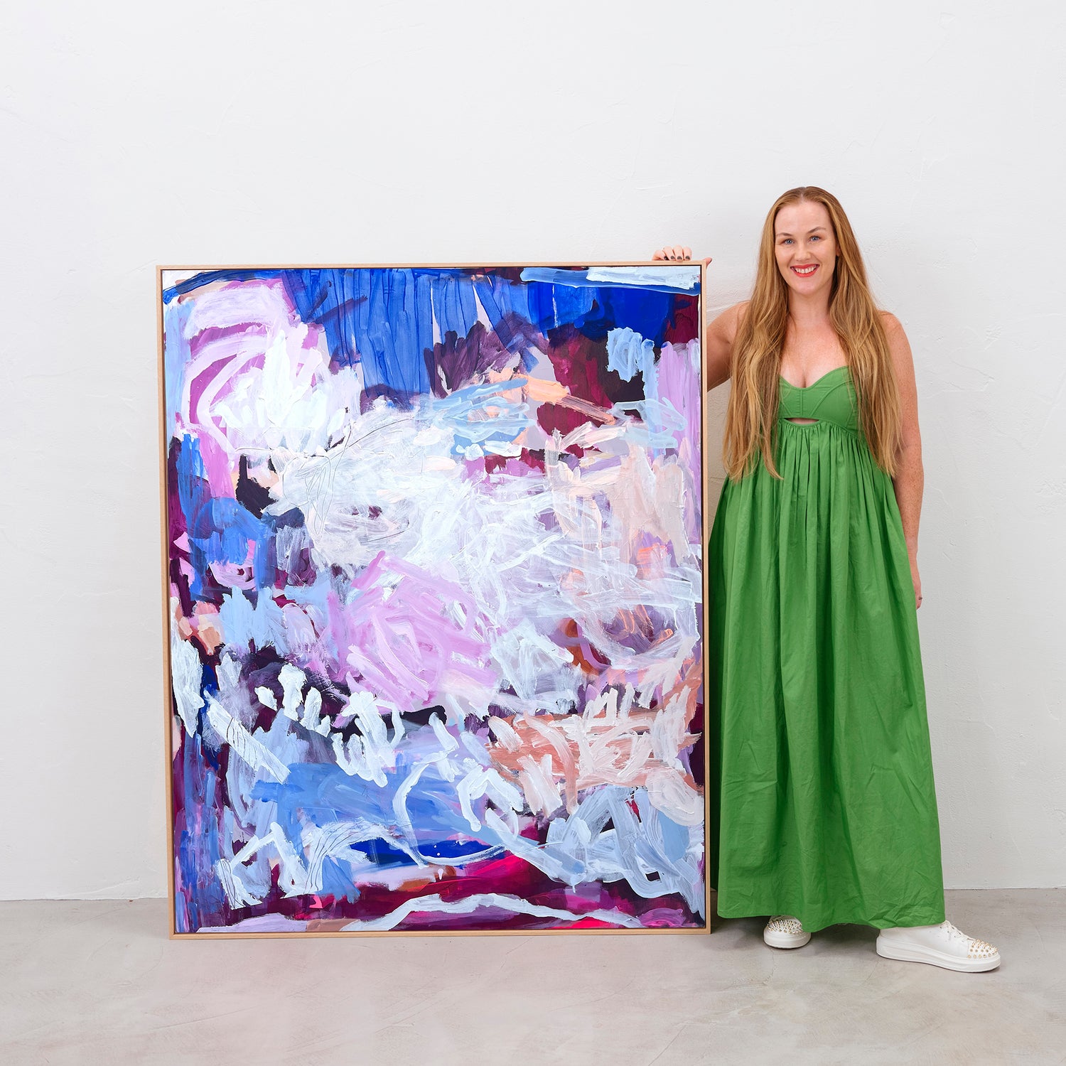 Contemporary abstract artist | Buy painting perth | Rebecca Koerting | Australian artist