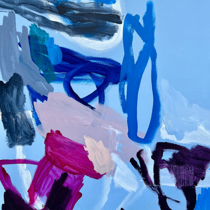 Contemporary abstract artist | Buy painting perth | Rebecca Koerting | Australian artist