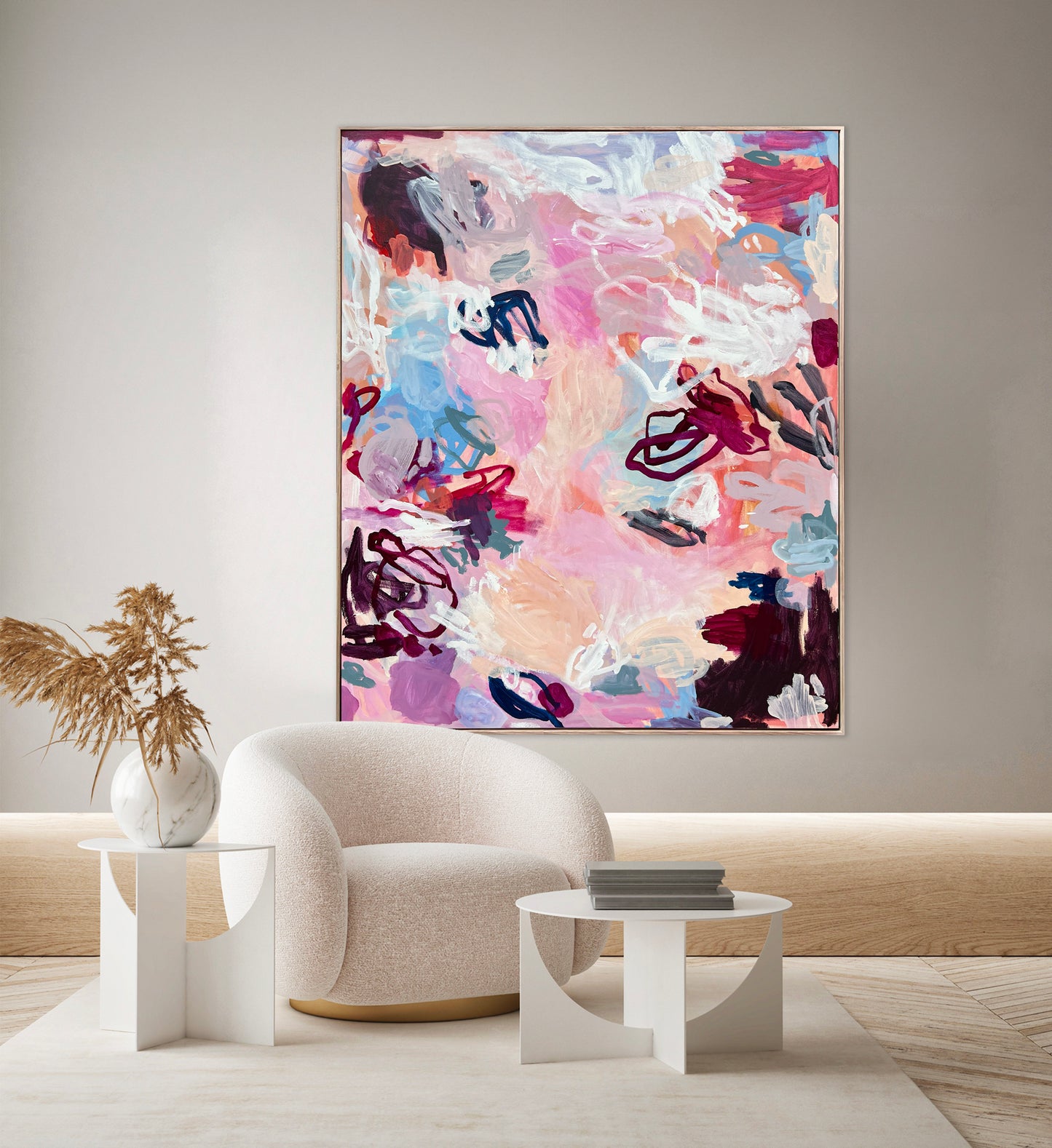 Australian abstract artist | large colourful print | modern art | Perth artist