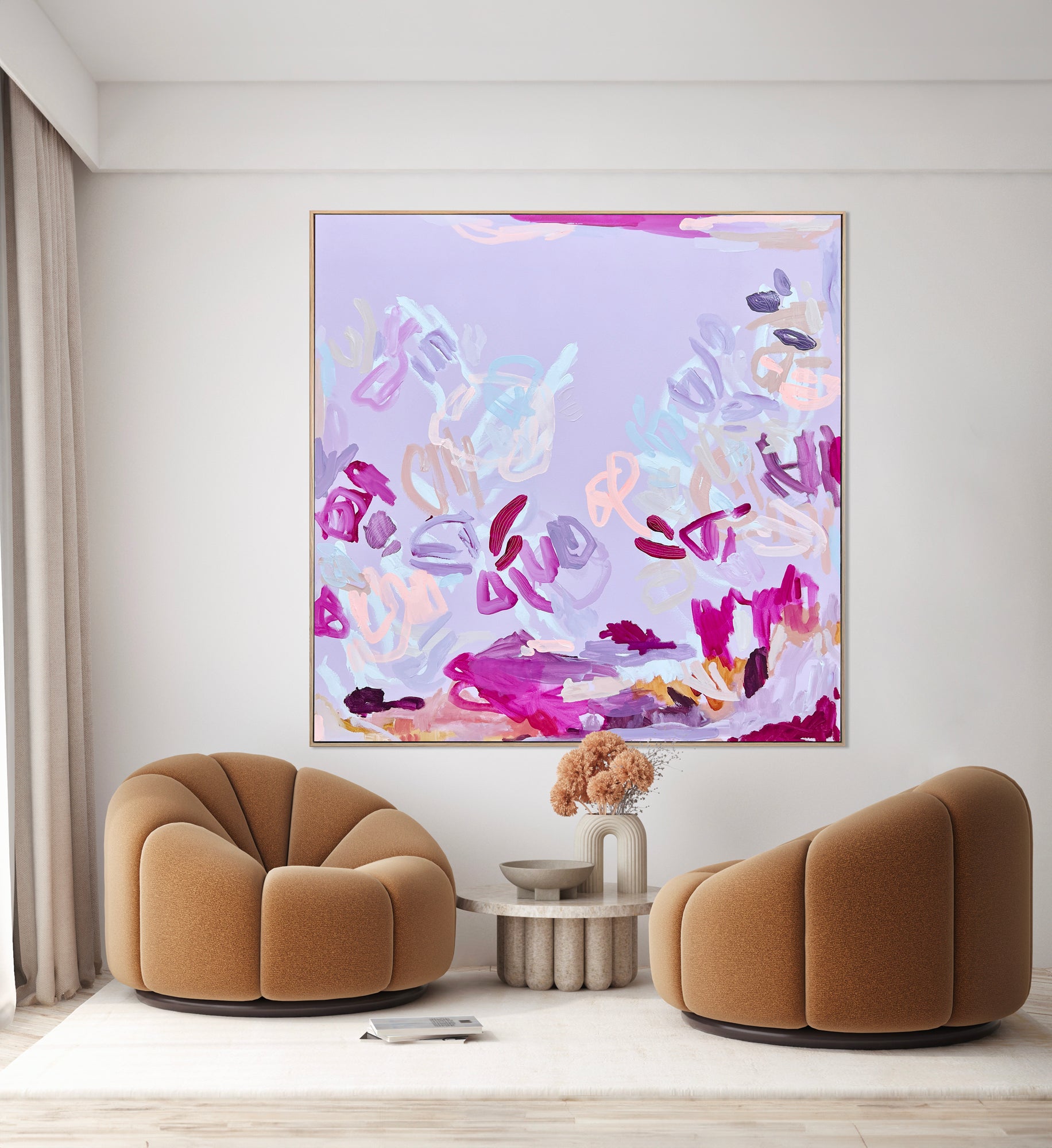 Australian abstract artist | large colourful print | modern art | Perth artist